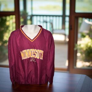 NWT Pro Edge MN Gophers Pullover Jacket Size XXL